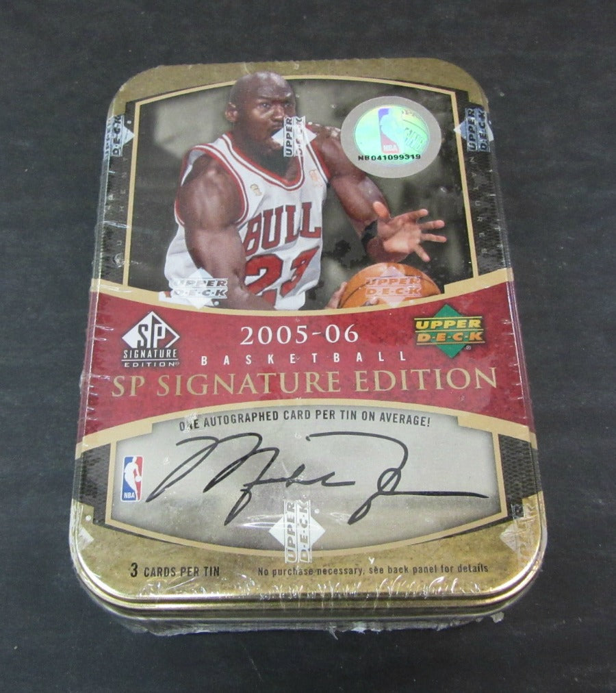 2005/06 Upper Deck SP Signature Edition Basketball Box (Hobby)