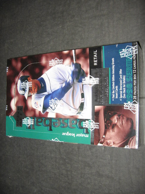 1998 Upper Deck Baseball Series 1 Box (Retail) (28/12)