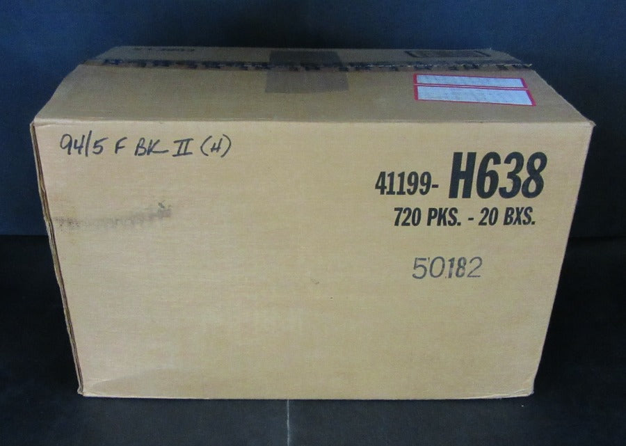 1994/95 Fleer Basketball Series 2 Case (Hobby) (20 Box)