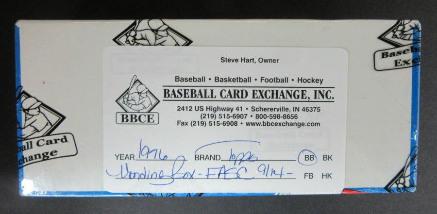 1976 Topps Baseball Unopened Vending Box (FASC)