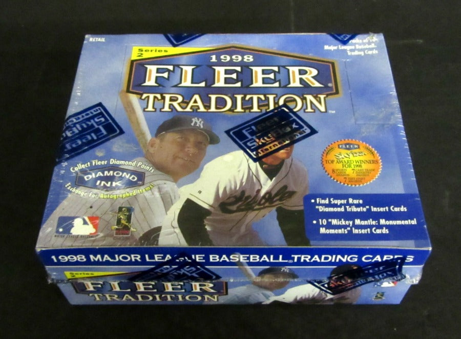 1998 Fleer Tradition Baseball Series 2 Box (Retail)
