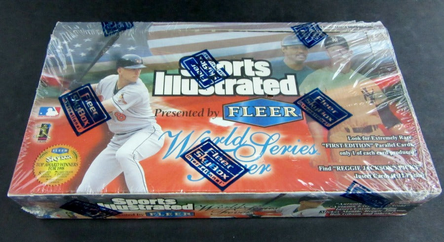1998 Fleer Sports Illustrated Baseball World Series Box (Hobby)