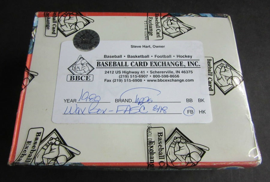 1980 Topps Football Unopened Wax Box (FASC)