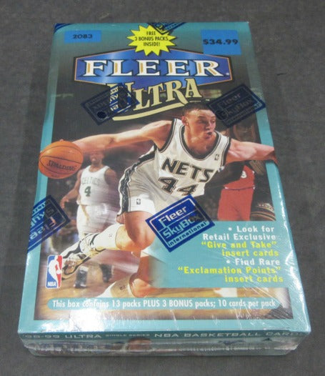 1998/99 Fleer Ultra Basketball Blaster Box (16/10)