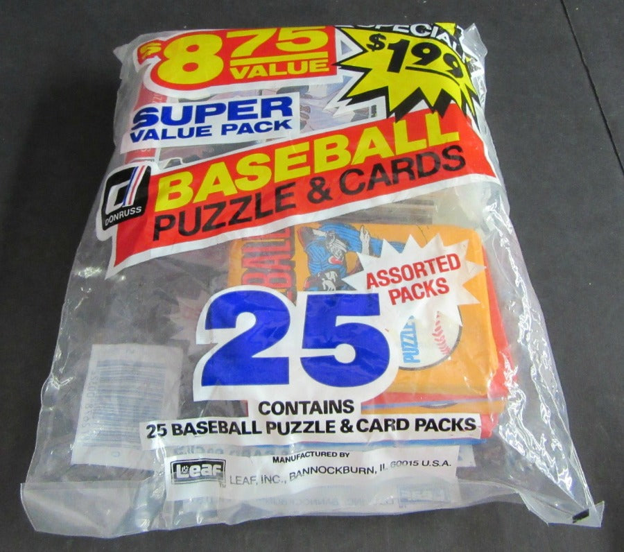 1981 Donruss Fun Bag w/ Baseball
