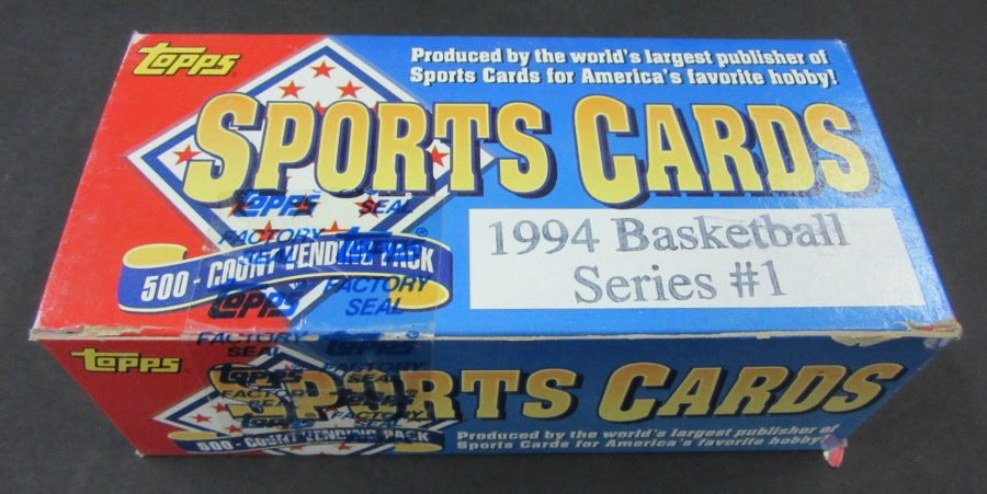 1994-95 Topps Basketball Series 1 Vending Box