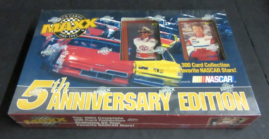 1992 Maxx Racing Race Cards Factory Set (Red) (Retail)