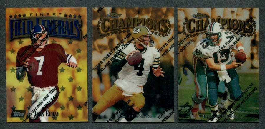 1997 Topps Finest Football Complete Set (350) NM/MT MT