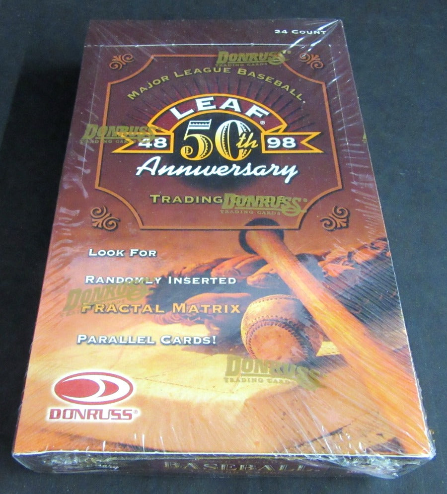 1998 Leaf Baseball Box (Retail)