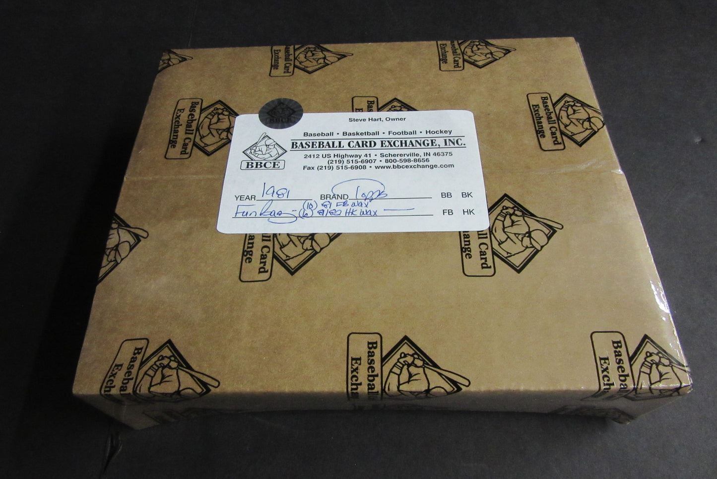 1981 Topps Fun Bag w/ Football Hockey Non-Sport (BBCE)