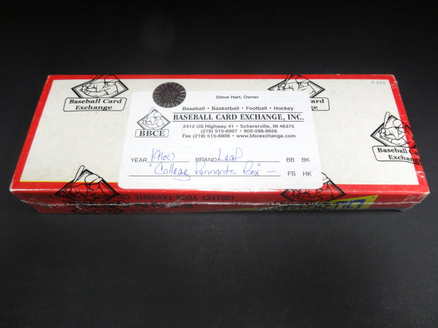 1960 Leaf Football Go-Go Pennant Unopened Box