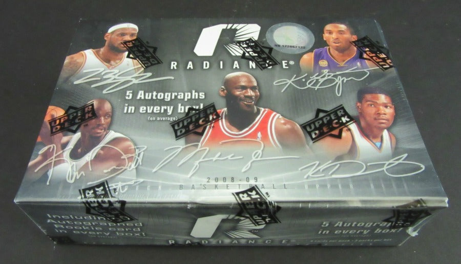 2008/09 Upper Deck Radiance Basketball Box (Hobby)