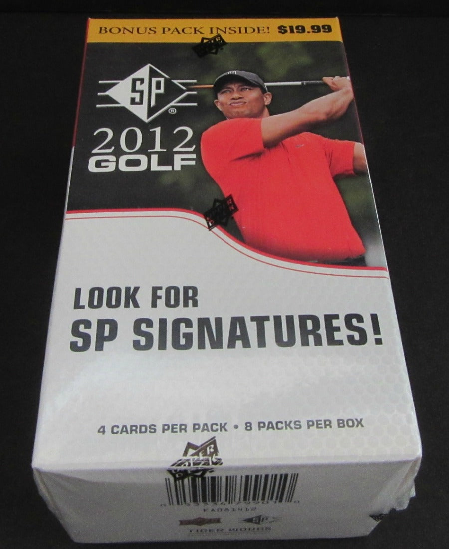 2012 Upper Deck SP Golf Blaster Box (8/4)