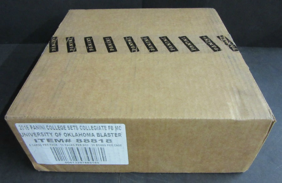 2016 Panini Universtiy of Oklahoma Sooners Collegiate Multi-Sport Blaster Case (20 Box)