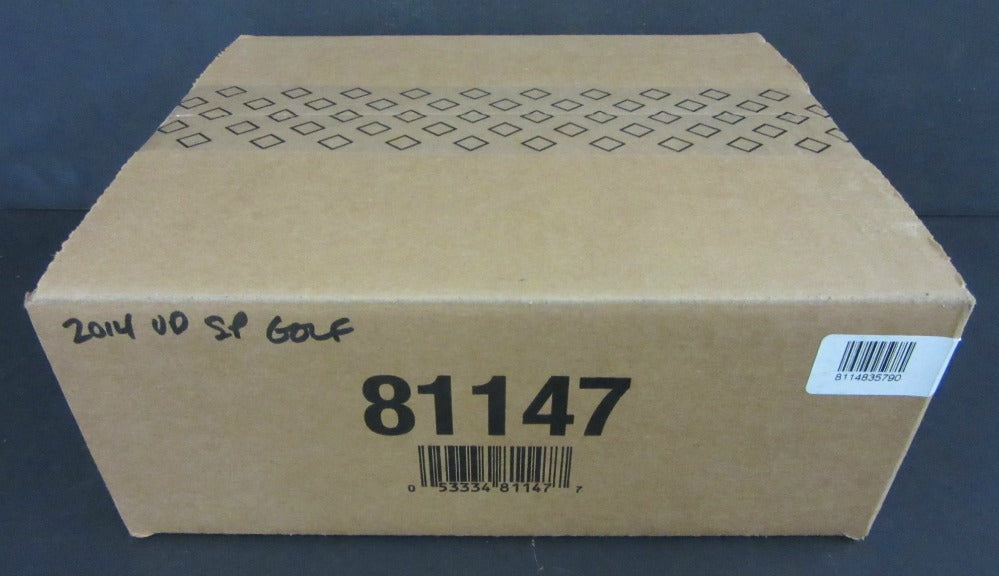 2014 Upper Deck SP Authentic Golf Case (Hobby) (12 Box)