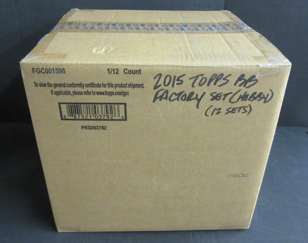 2015 Topps Baseball Factory Set Case (Hobby) (12 Sets)