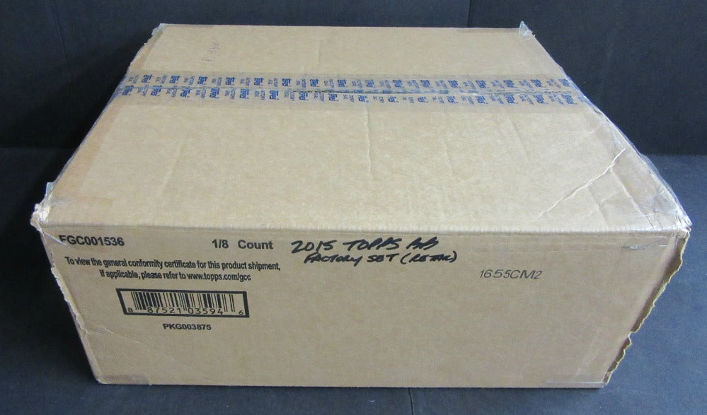 2015 Topps Baseball Factory Set Case (Retail) (8 Sets)