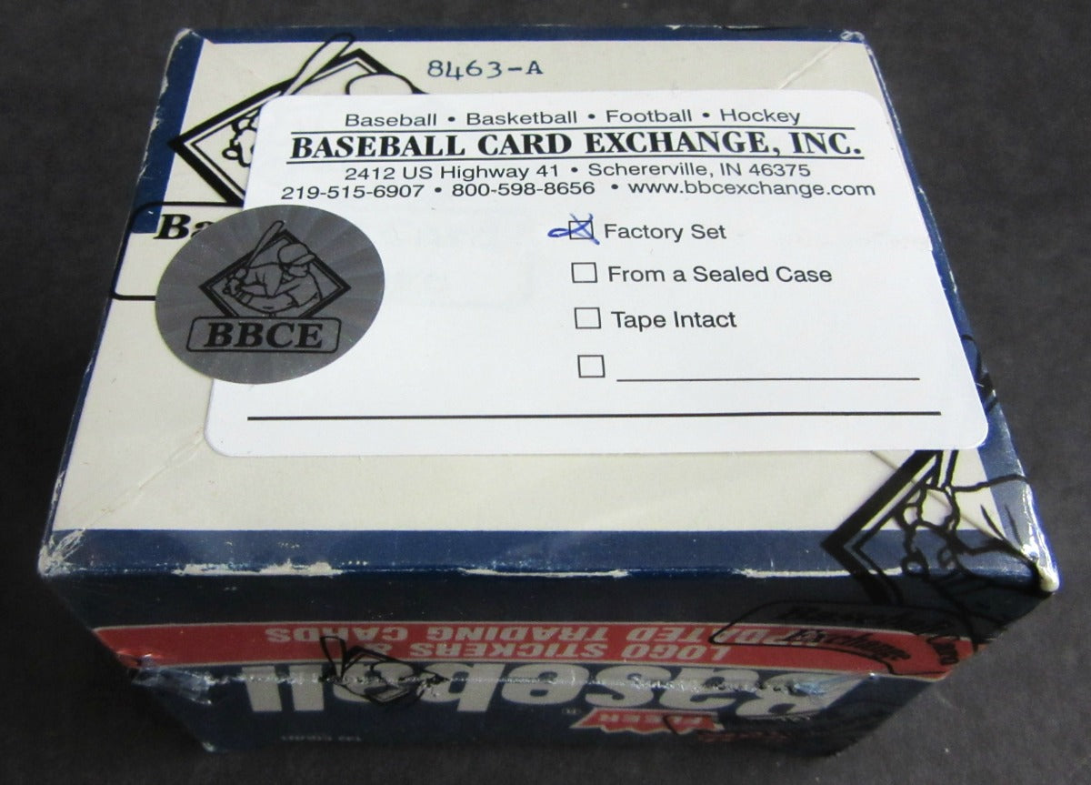 1984 Fleer Baseball Update Factory Set (BBCE)