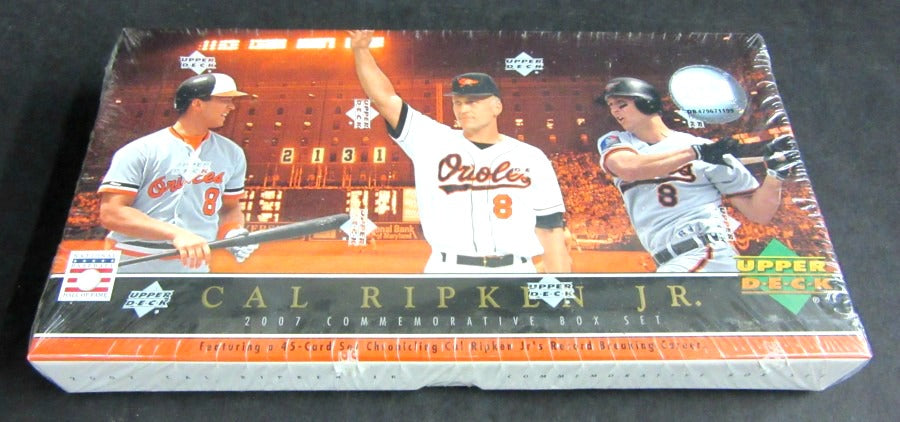 2007 Upper Deck Baseball Cal Ripken Jr. Commemorative Factory Set