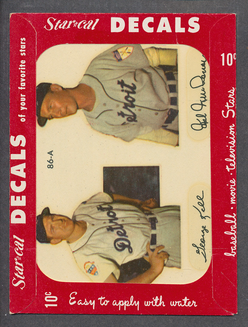 1952 Star Cal Panel Baseball Unopened Pack (Kell/Newhouser)