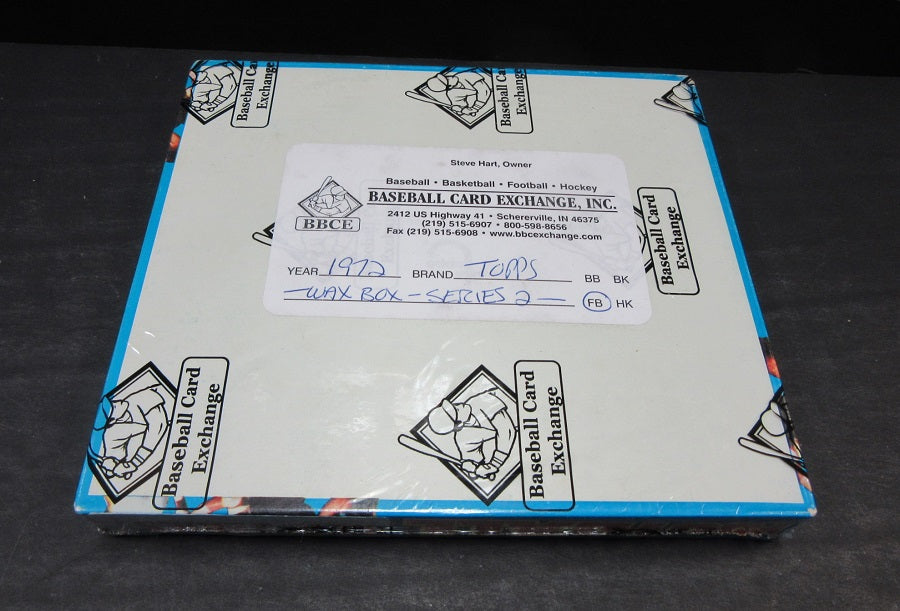 1972 Topps Football Unopened Series 2 Wax Box (BBCE)