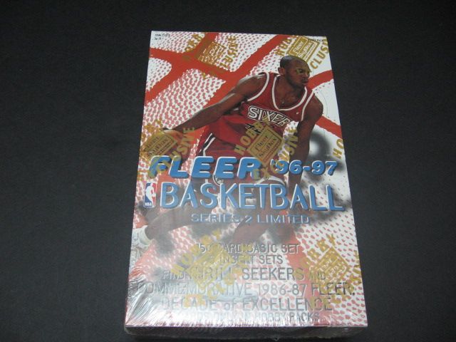 1996/97 Fleer Basketball Series 2 Box (Hobby) (36/11)