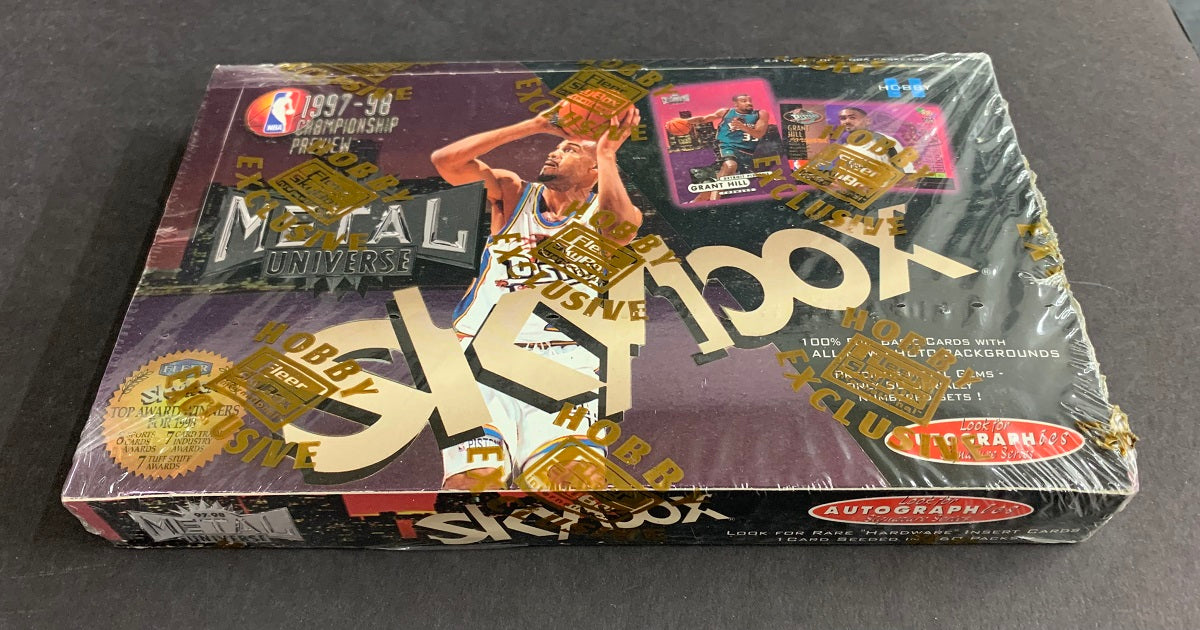 1997/98 Skybox Metal Universe Championship Preview Basketball Box (Hobby) (24/8)