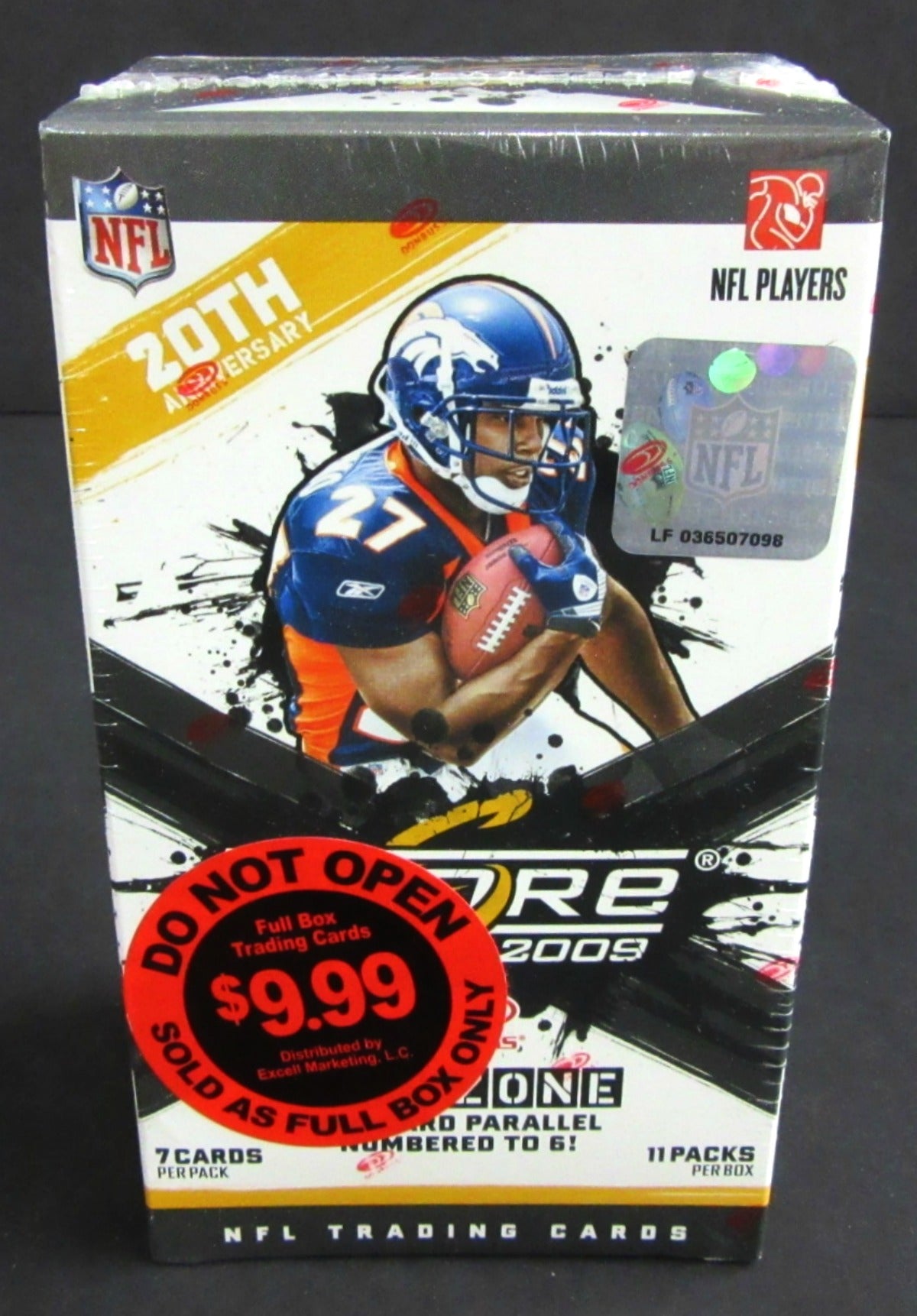 2009 Score Football Blaster Box (11/7)