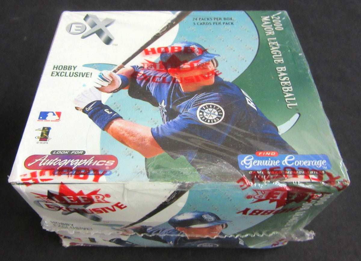 2000 Fleer EX Baseball Box (Hobby) (24/3)