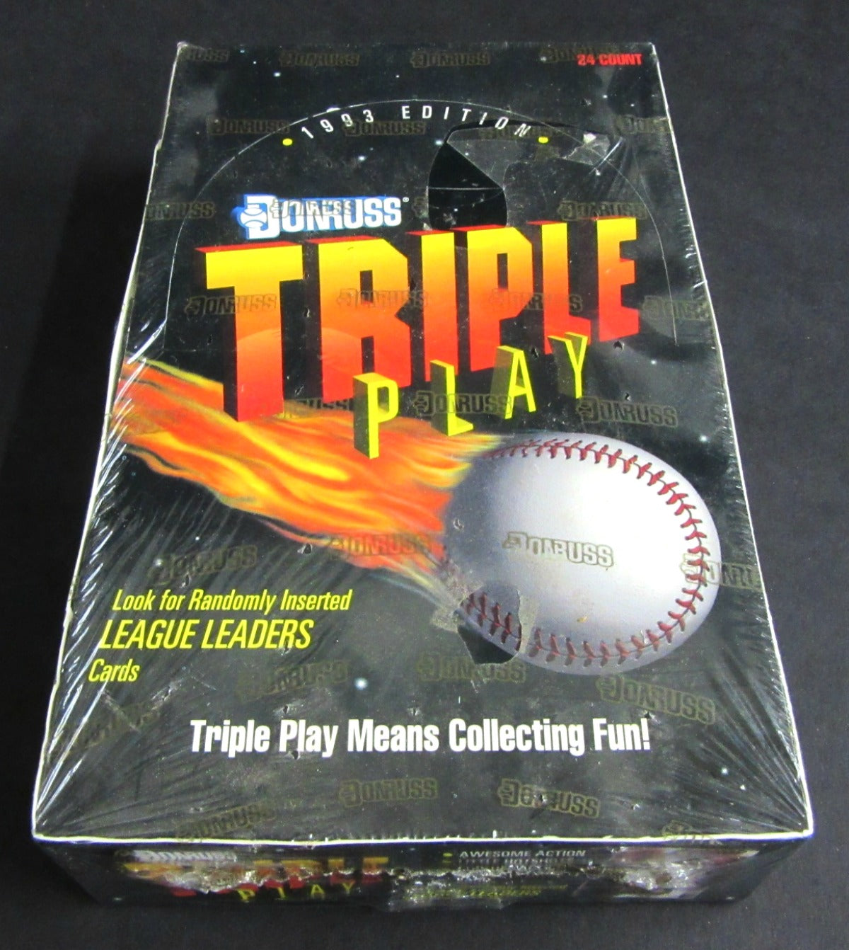 1993 Donruss Triple Play Baseball Box (24/15)