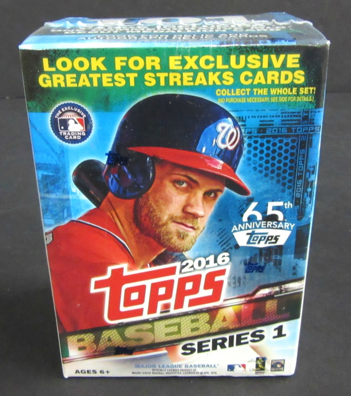 2016 Topps Baseball Series 1 Blaster Box (10/10)