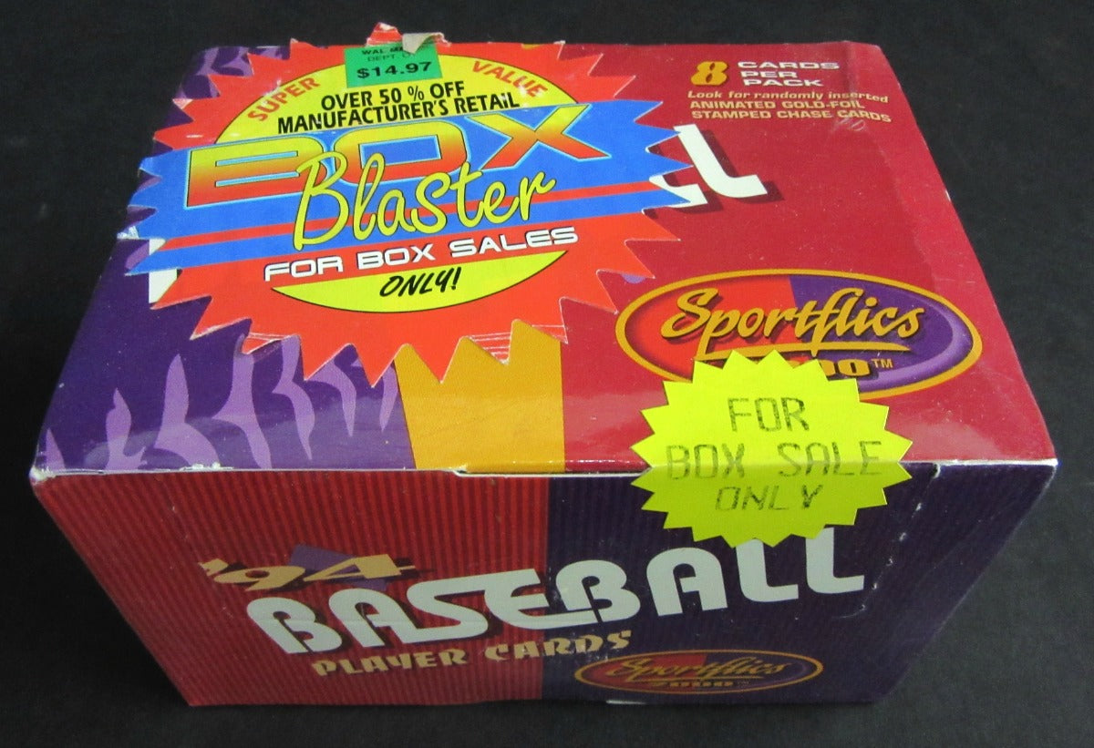1994 Sportflics 2000 Baseball Blaster Box (24/8)