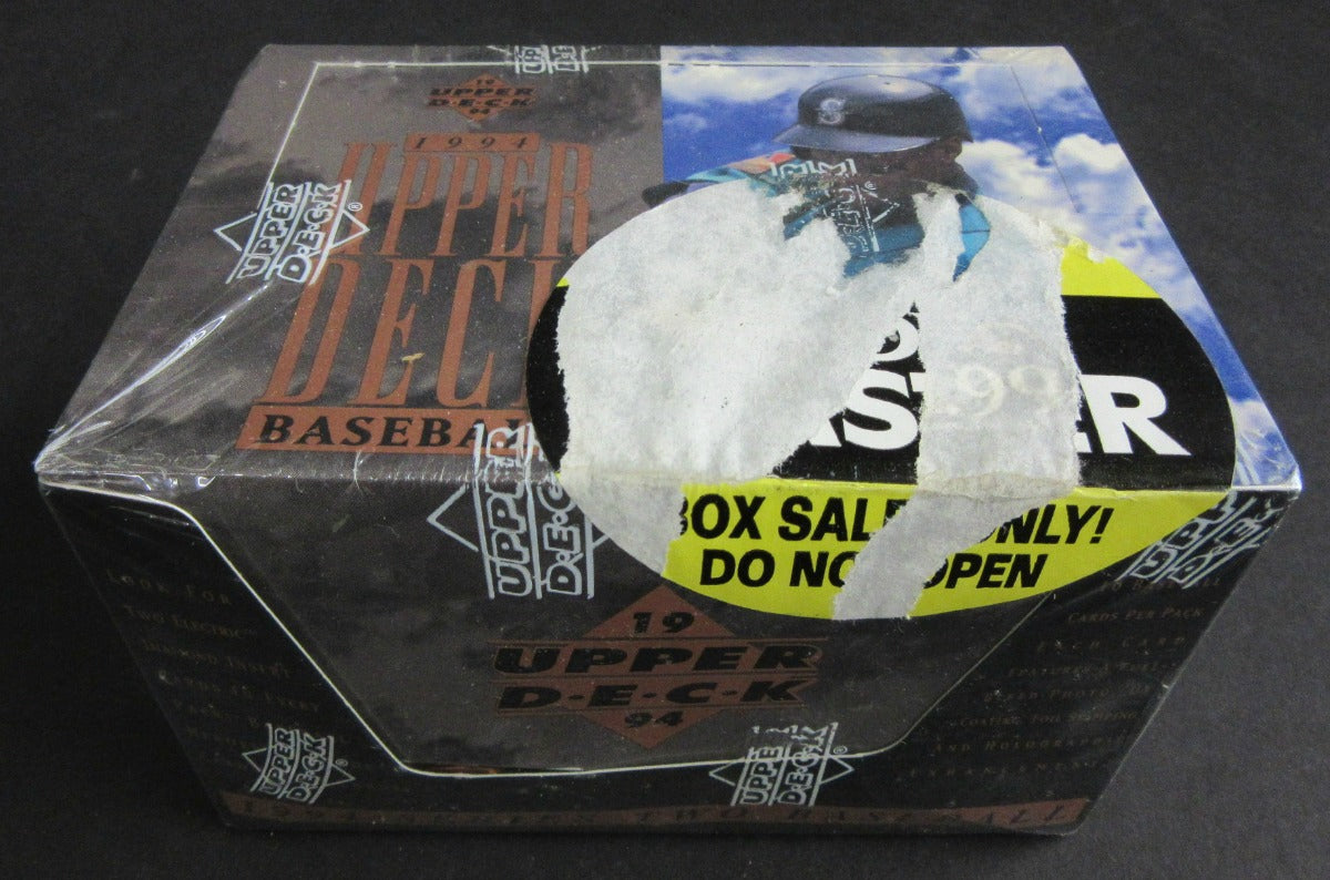 1994 Upper Deck Baseball Series 2 Jumbo Box (24/10)