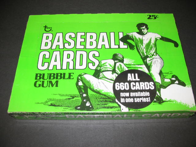 1976 Topps Baseball Unopened Cello Box (Authenticate)