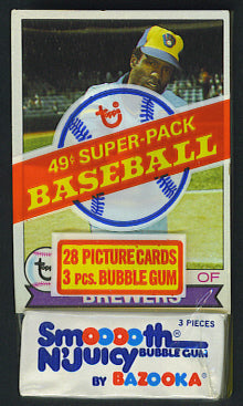 1979 Topps Baseball Unopened Super Cello Pack