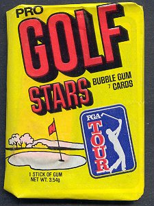 1981 Donruss Golf Unopened Wax Pack