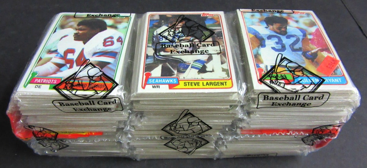 1981 Topps Football Unopened Rack Pack (Lot of 12) (BBCE)