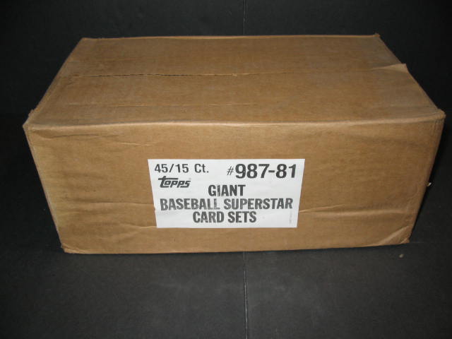 1981 Topps Super Baseball Set Case (45 Sets)