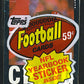 1985 Topps Football Unopened Cello Pack