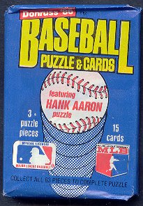 1986 Donruss Baseball Unopened Wax Pack