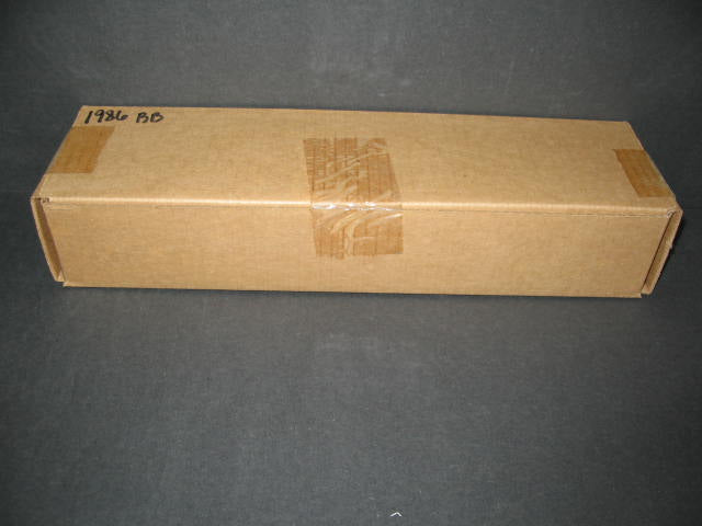 1986 Topps Baseball Factory Set (Brown)