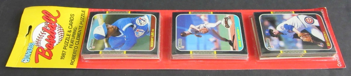 1987 Donruss Baseball Unopened Blister Rack Pack