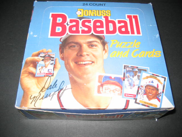 1988 Donruss Baseball Unopened Cello Box