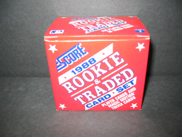 1988 Score Baseball Rookie & Traded Factory Set (Authenticate)