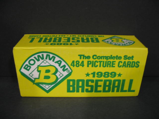 1989 Bowman Baseball Factory Set (Yellow) (Authenticate)