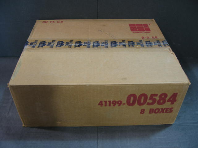 1989 Fleer Baseball Factory Set Case (8 Sets)