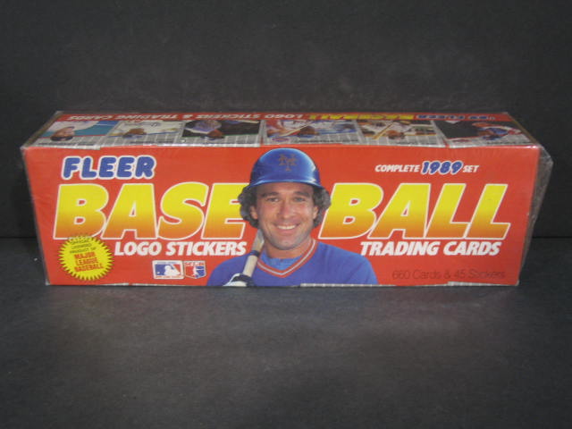 1989 Fleer Baseball Factory Set (Holiday) (Authenticate)