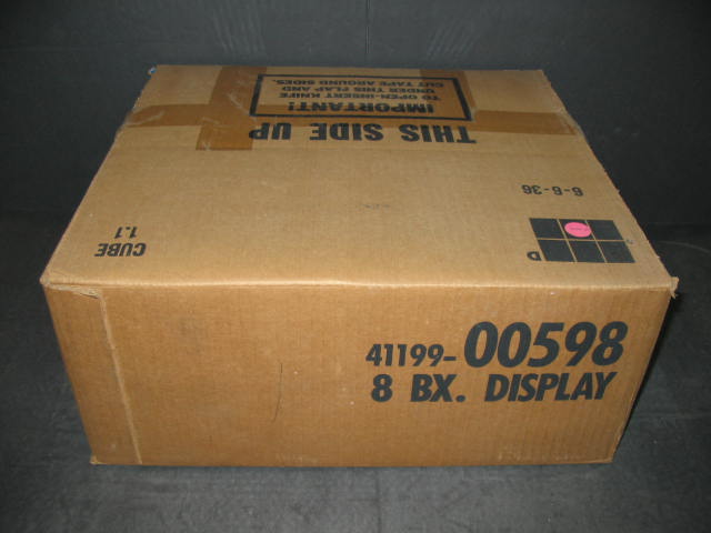 1989 Fleer Baseball Cello Case (8 Box) (Sealed)