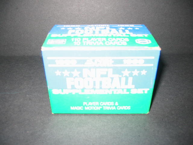 1989 Score Football Supplemental Factory Set