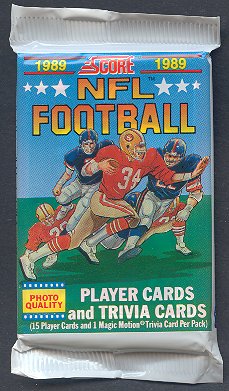 1989 Score Football Unopened Pack